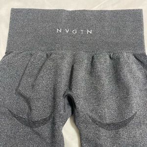 NVGTN Charcoal Grey Leggings Size Small Workout Active wear